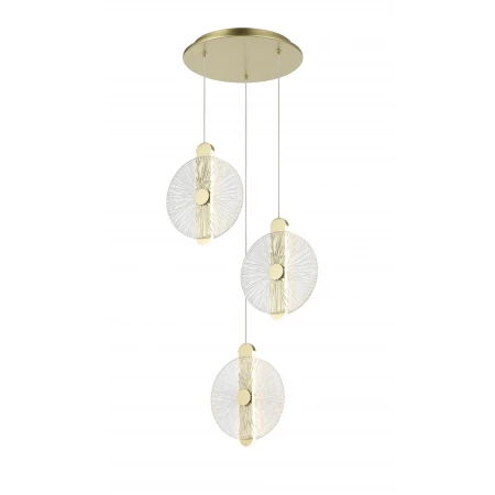 7055RMD-3BSP/CL BRASS PAINTED METAL (1) Люстра (NW) 