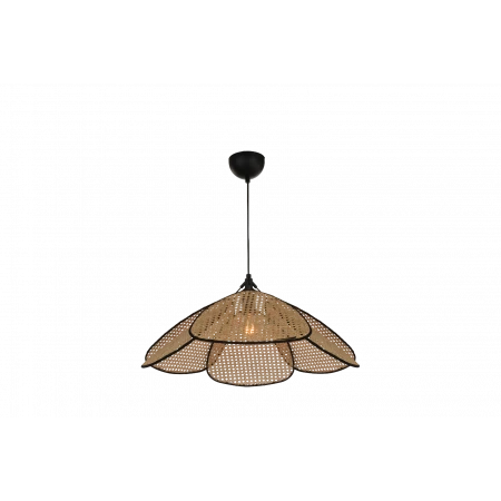 7534-1P BLACK+NATURAL FINISH (1) Люстра NW # 