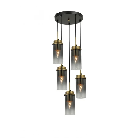 85712/5P COPPER+BLACK (1) Люстра (RL) 