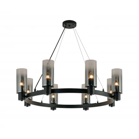 321008/8 BLACK (1) Люстра (RL) 