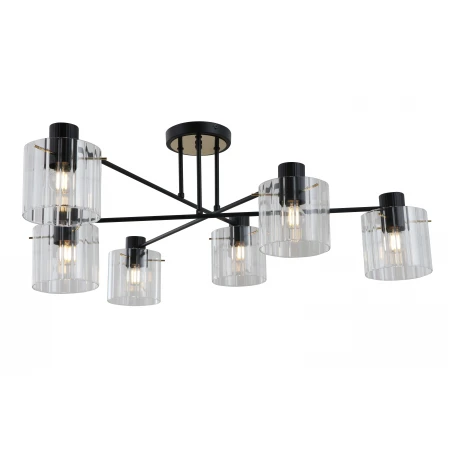 15848STD/6 BK+ANB (1) Люстра NW # 