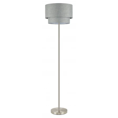 4083AFL SATIN NICKEL+GREY (1) Торшер NW 