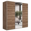 Шкафы-купе 3-х дверный Эста Трио зеркальный, крафт табачный  Шкафы-купе 3-х дверный Эста Трио зеркальный, крафт табачный