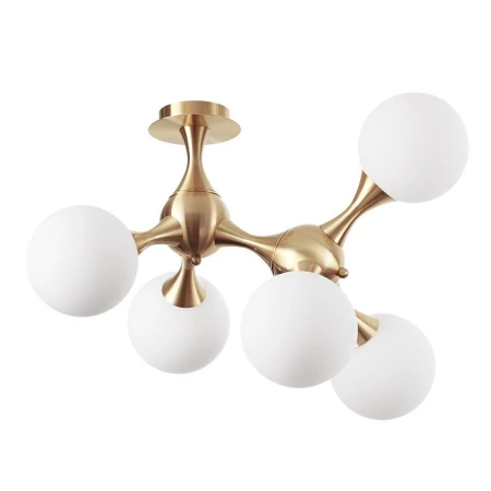 Светильник Ideal Lux NODI PL5 OTTONE SATINATO