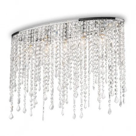 Хрустальный светильник Ideal Lux RAIN PL5 TRASPARENTE