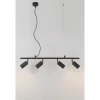 Подвесная люстра Crystal Lux CLT 015C4 L800 BL