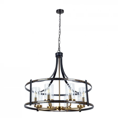 Подвесная люстра Arte Lamp Avior A7011SP-8BK