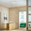 Подвесной светильник Imperium Loft ARC 3 Gold ARC01 189567-26