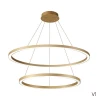Подвесной светодиодный светильник Crystal Lux Fortuna SP123W Led Gold