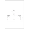 Потолочная люстра Arte Lamp Modello A4099PL-8BK
