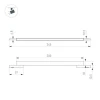 Трековый светодиодный светильник Arlight Mag-Microcosm-Flat-L300-8W Day4000 043272 Трековый светодиодный светильник Arlight Mag-Microcosm-Flat-L300-8W Day4000 043272