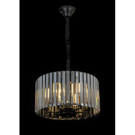 Люстра подвесная Alfa Light F4024-61 400mm BK E14*6