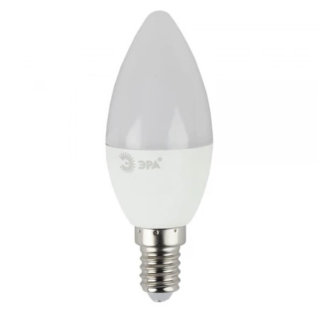 Лампа светодиодная ЭРА E14 9W 4000K матовая LED B35-9W-840-E14 Б0027970