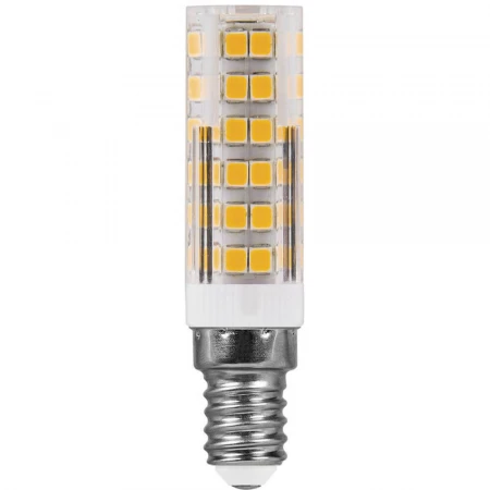 Лампа светодиодная Feron E14 7W 2700K прозрачная LB-433 25898