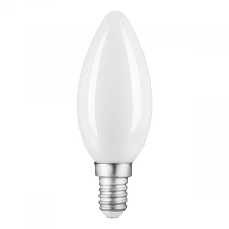 Лампа светодиодная филаментная диммируемая Gauss E14 9W 4100К матовая 103201209-D