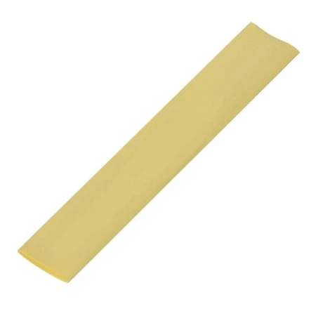Трубка термоусадочная General GHS-10-5-Y, 10/5мм, Желтая, 1м