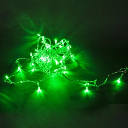 Cветодиодная гирлянда Sneha нить 230V зеленый статичный A-019 LED GN