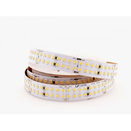 Светодиодная лента LEDS POWER двухрядная 2835 320/м (40Вт/м) 24В холодная LUX160 006055