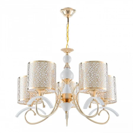 Подвесная люстра Arte Milano Florentia-9787 309787/5 Wh/Gd