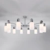 Потолочная люстра Eurosvet Vegga 70160/12 хром Smart