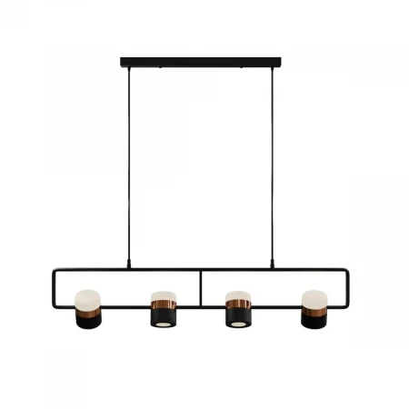 Подвесной светильник Lightera Rudolf LE114L-4B WIFI, LED, Черный
