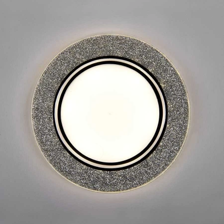 Светильник General GCL-GX53-H38-BL-5 КРУГЛЫЙ СЕРЕБРЯНЫЙ БЛЕСК