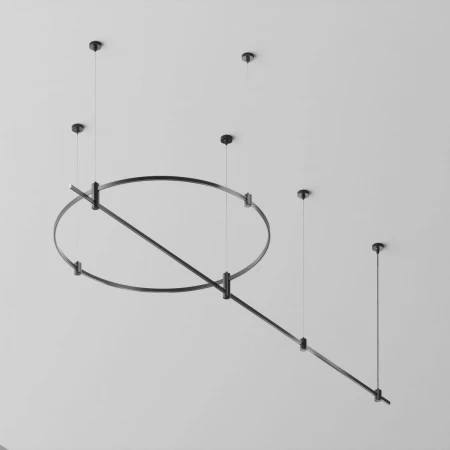 Основание на тросовых подвесах Hang для трековых светильников Maytoni Technical Flarity TFC-Flar-H05-B