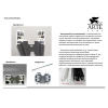 Трековый светильник свободного перемещения (на шину) arte lamp a6107pl-1wh track lights led 1х7w 220v ip21