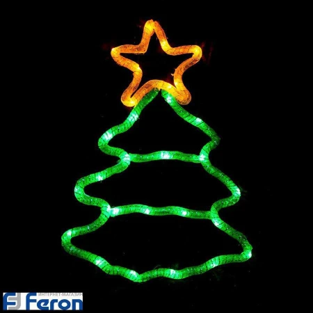 Светодиодная фигура "елочка со звездой", lt052