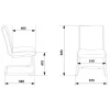 Стул CH-250-V/BLACK