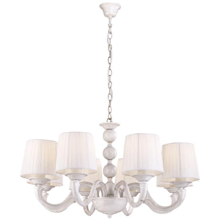 Люстра Arte Lamp A9395LM-8WG Alba