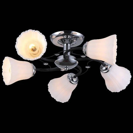 Люстра Natali Kovaltseva 11477/5C DARK CHROME 11477