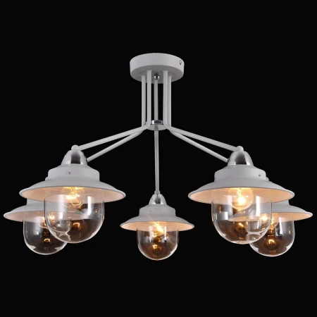 Люстра Natali Kovaltseva ALABARDA 75093/5C WHITE ALABARDA