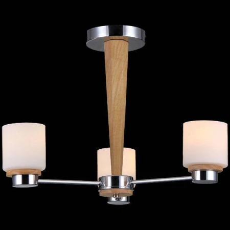 Люстра Natali Kovaltseva 11399/3C CHROME, OAK LISBOA