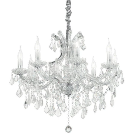 Хрустальная люстра Ideal Lux NAPOLEON SP8 CROMO
