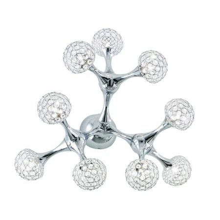 Потолочная люстра Ideal Lux Nodi Crystal PL9