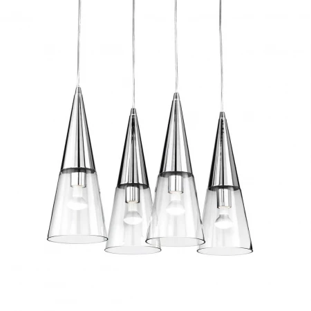 Подвесной светильник Ideal Lux Cono SP3 Cromo