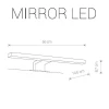 Подсветка для зеркал Nowodvorski Mirror Led 9340