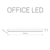 Настенный светодиодный светильник Nowodvorski Office Led 9358