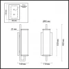 Бра Odeon Light Rena 4655/1W