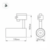Трековый светодиодный светильник Arlight LGD-Zeus-2TR-R67-10W Day4000 025940(1) Трековый светодиодный светильник Arlight LGD-Zeus-2TR-R67-10W Day4000 025940(1)